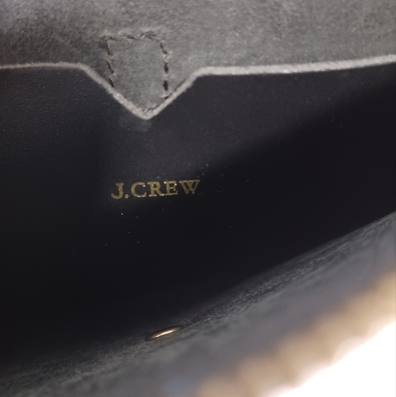 J.CREW Parker crossbody bag black leather - Picture 9 of 10